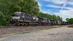 NS 4121 leads the mixer west.